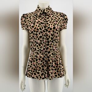 •258• Diane Von Furstenberg silk blend blouse
